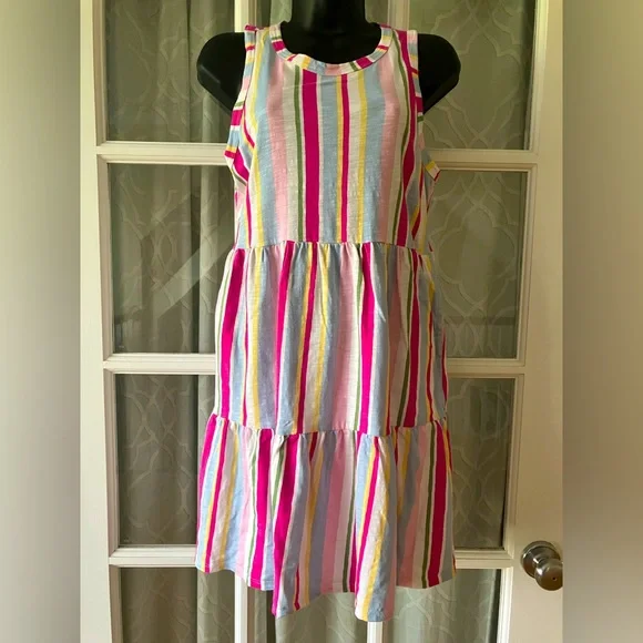 GAP Dresses Gap Size S Colorful Striped Womens Dress In